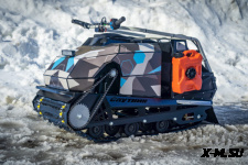 Мотобуксировщик Спутник PRO MAX