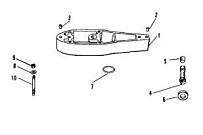 Компоненты расширения 2-Х ТАКТНОГО ПЛМ MERCURY 50EO Серийный номер от 0D000750 до 0G290584