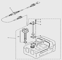 Топливный бак 2-Х ТАКТНОГО ПЛМ YAMABISI T5BMS