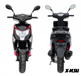Скутер Regulmoto EAGLE 50 (LJ50QT-3L) колёса R12