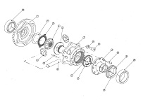 Редуктор передний (новый)(Часть 2) КВАДРОЦИКЛА STELS ATV 700 D 2010