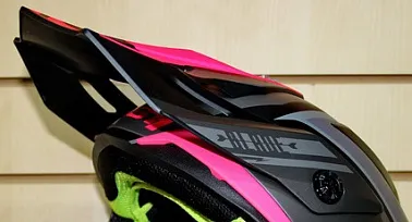 Козырек для шлема JUST1 J38 BLADE розовый/чёрный