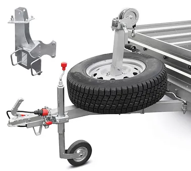 Лебёдка с элементами крепления МЗСА 4500.010